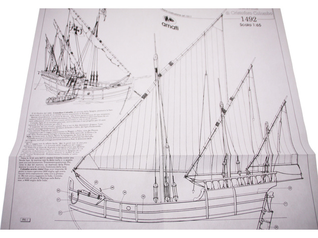 AMATI Nina karavela 1492 1:65 kit