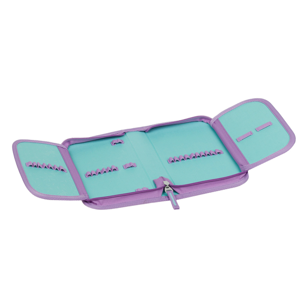 BAAGL SET 3 Zippy Lavender: cartella, astuccio, sacchetto