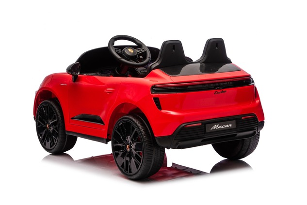 Elektrické autíčko Porsche Macan 12V s pohonom zadných kolies a licenciou (Jednomiestne),