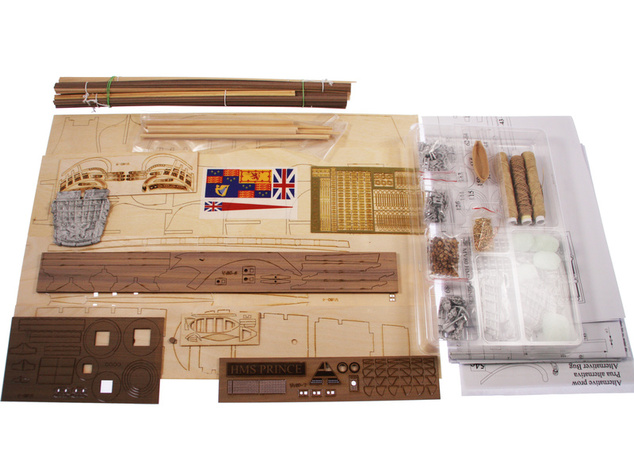 MAMOLI HMS Prince 1670 1:144 kit