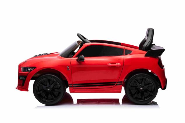 Elektrické autíčko Ford Shelby Mustang GT 500 Cobra, červené, 2,4 GHz diaľkové ovládanie