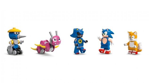 LEGO® Sonic the Hedgehog 77006 Veliteľské vozidlo tímu Sonic