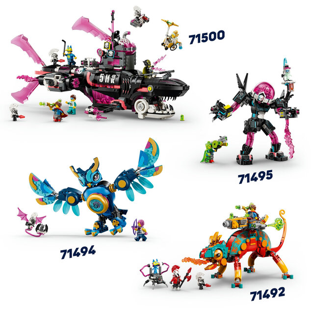 LEGO® DREAMZzz™ 71499 Mates Fahrzeug in Form einer Sprühfarbe