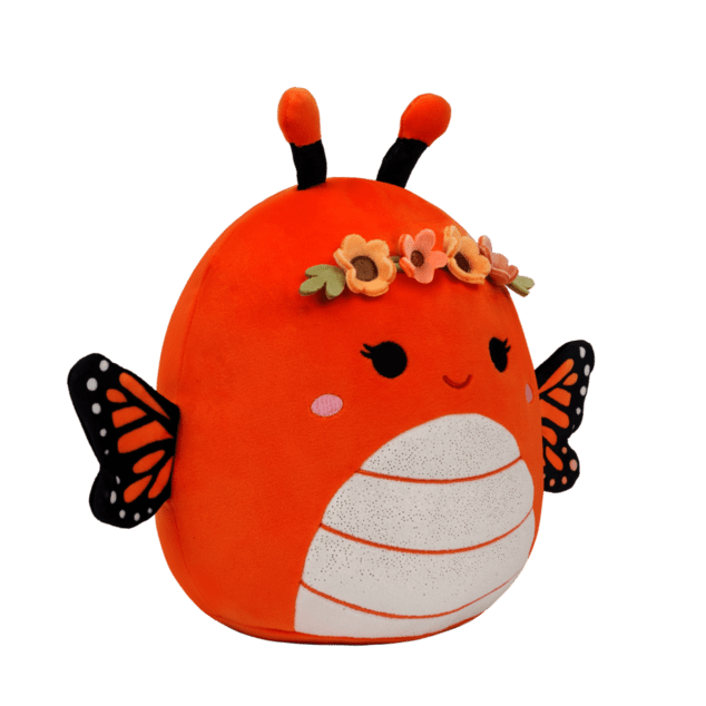 SQUISHMALLOWS Metulj monarh s krono - Mony