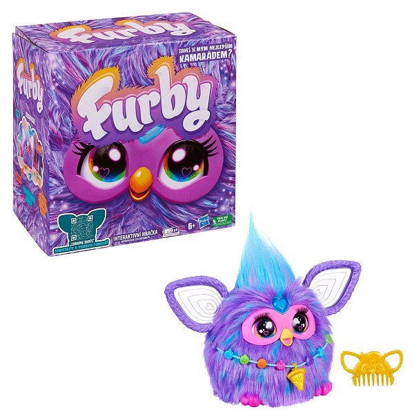 Furby fialový CZ verzia