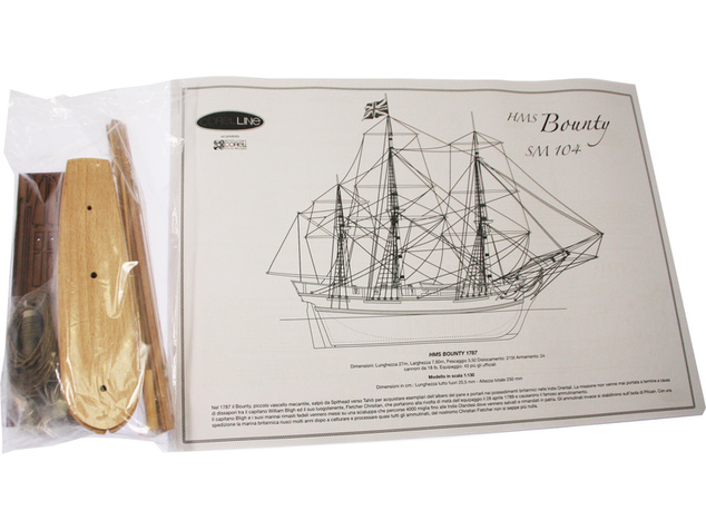 COREL HMS Bounty 1:130 kit