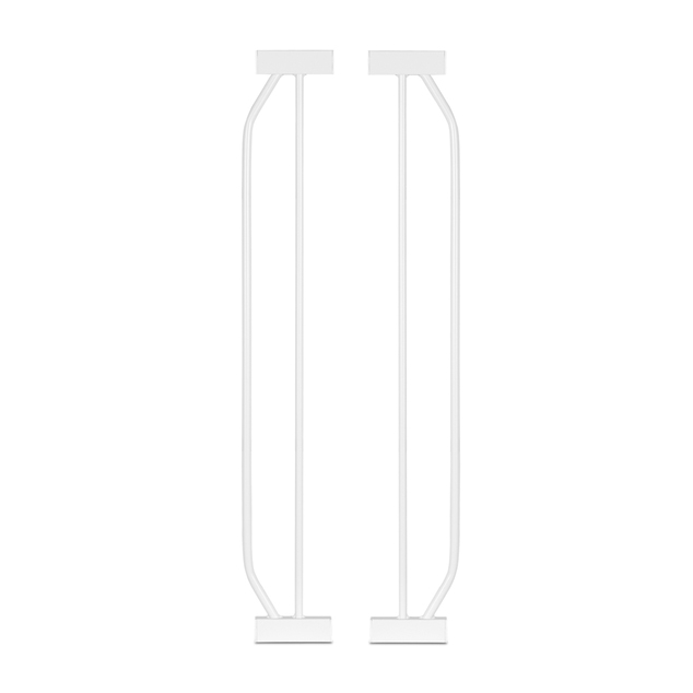 LIONELO Barrière de sécurité pour enfants Truus Slim White Natural 75-105 cm
