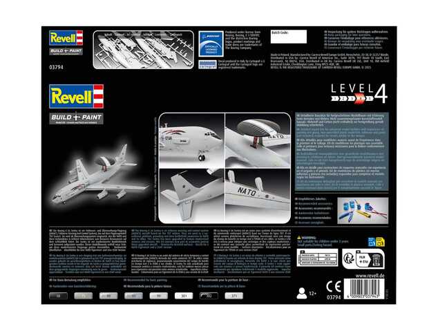 Plastic ModelKit aereo 03794 - Boeing E-3A (1:144)