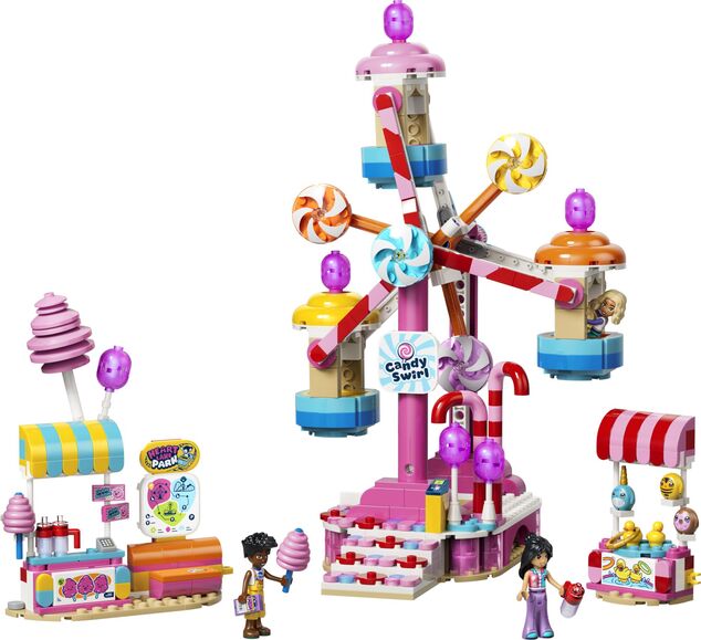 LEGO® Friends 42700 Kolotoč s cukrovinkami a mafinmi