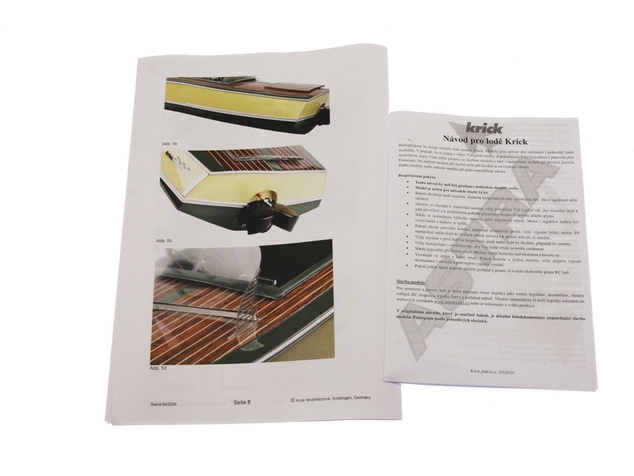 Krick Classic Jet športový čln kit