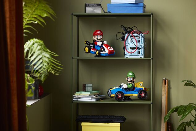 LEGO® Super Mario 72050 Mario Kart™ – Luigi a Mach 8