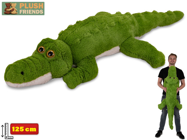 Plush Friends krokodíl plyšový 125cm ležiaci