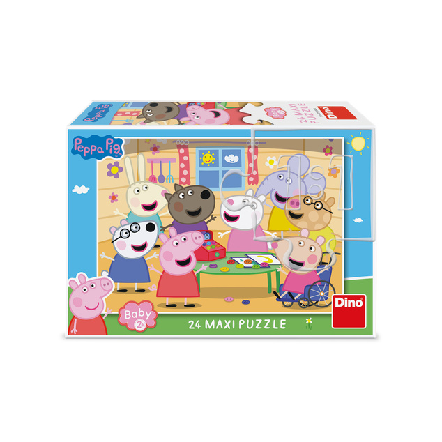 Puzzle Peppa Pig: Obchod 24 dielikov maxi