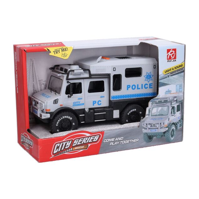 Auto polícia obrnené s efektmi 24 cm