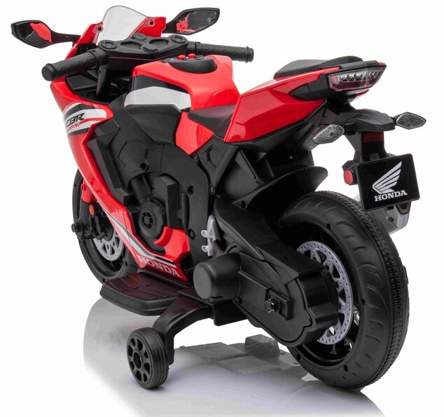 Elektrická Motorka HONDA CBR 1000RR, Licencované, 12V batéria, Plastové kolesá, červená