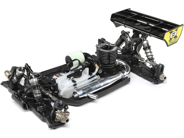 Kit da corsa TLR 8ight-X/E 2.0 Combo Nitro/Buggy elettrico 1:8 4WD