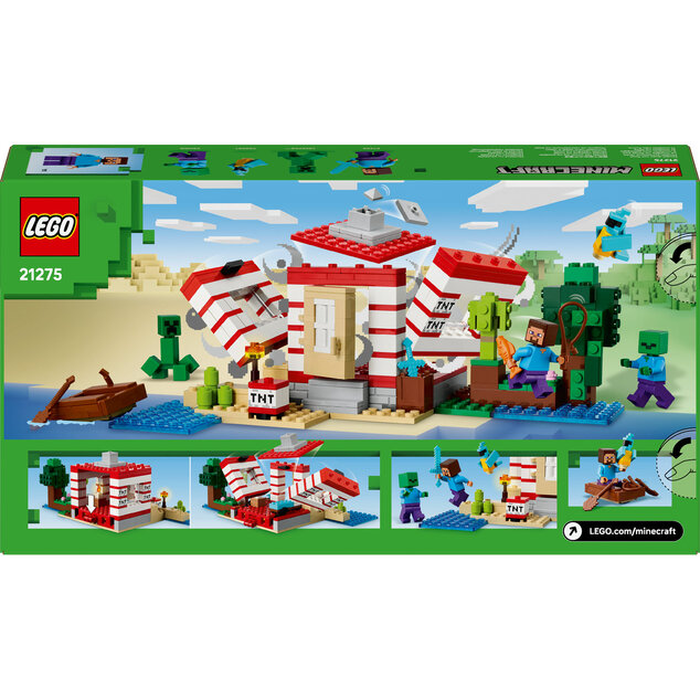 LEGO® Minecraft™ 21275 Casa TNT nella giungla