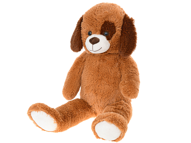 Plush Friends pes plyšový 80cm tmavo hnedý