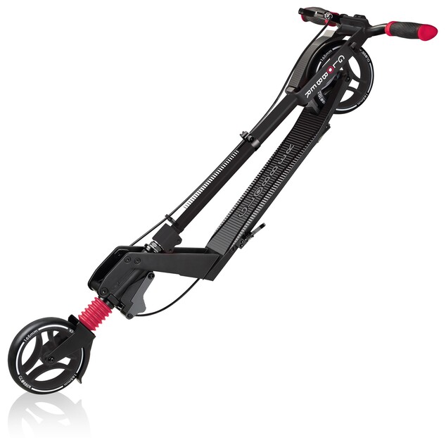 Globber Kolobežka One K 165 BR Black s prednym tlmičom a brzdou, nosnosť 100kg