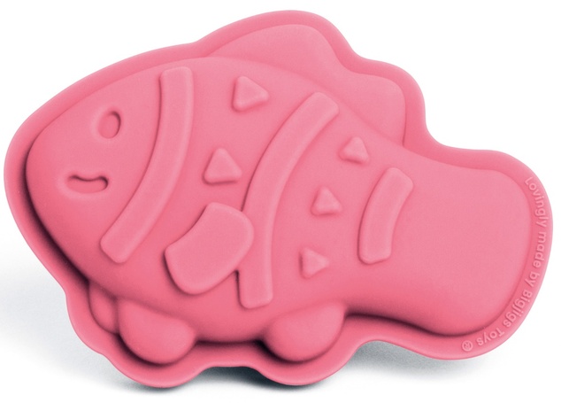 Bigjigs Toys Silikónové formičky ružové Coral