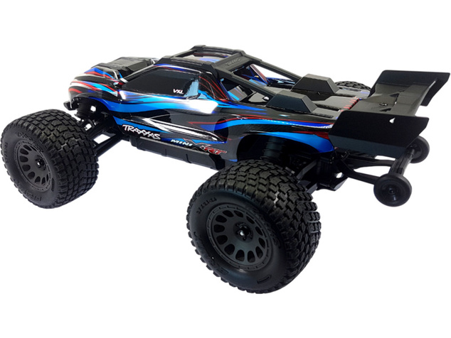 Traxxas Mini XRT V1 1:12 VXL-3s 4WD RTR červená