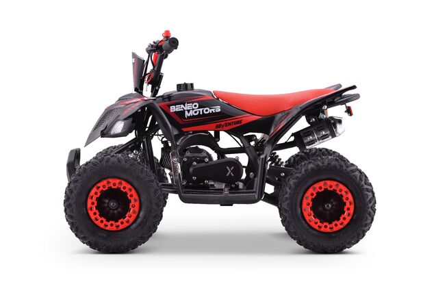 Benzínová štvorkolka pre deti Beneo Motors Adventure červená - 50cm3