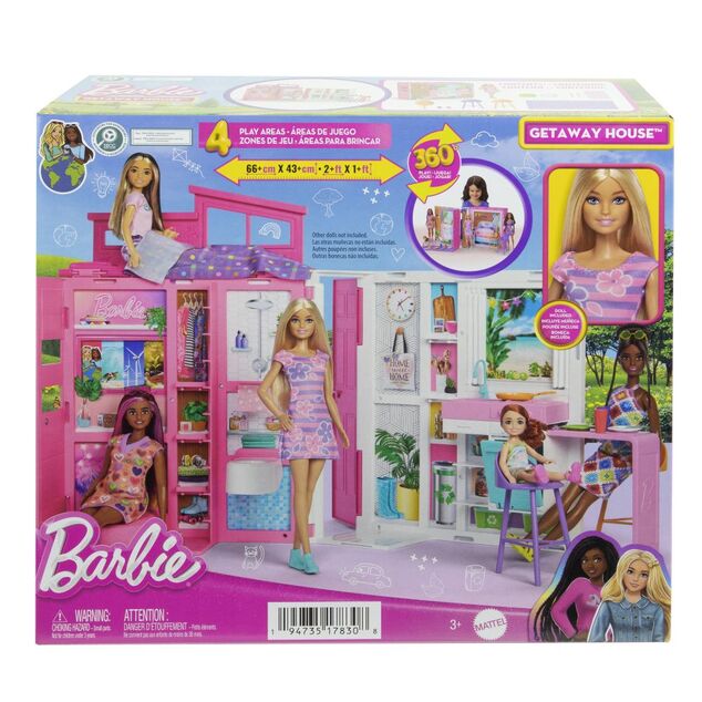 Mattel Barbie Puppenhaus mit Puppe