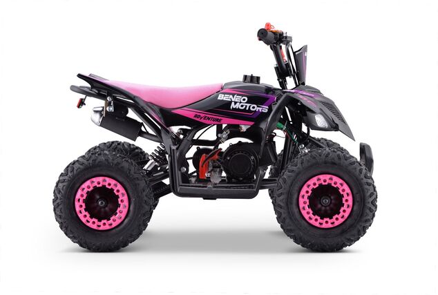 Benzínová štvorkolka pre deti Beneo Motors Adventure ružová - 50cm3