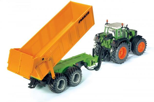 SIKU Control - Prikolica s tandemsko osjo, z RC in infrardečo baterijo. dohodek 1:32