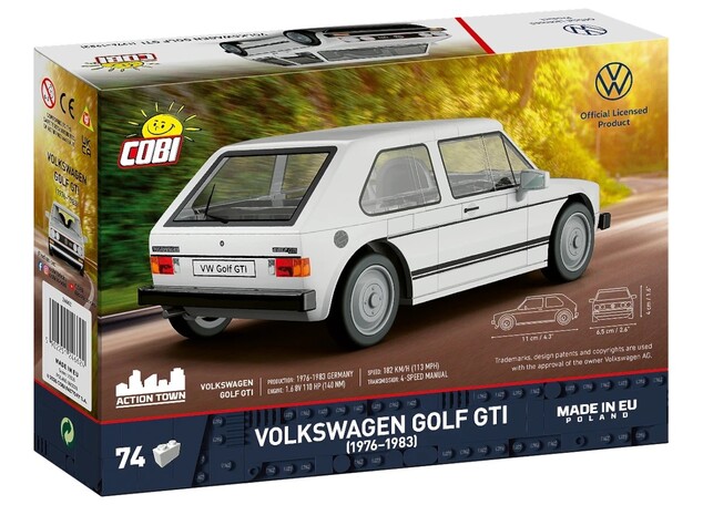 Cobi Volkswagen Golf GTI(1976 – 1983), 1:35, 68 k