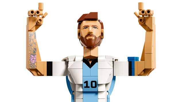 LEGO® Editions 43015 Lionel Messi – Futbalová legenda