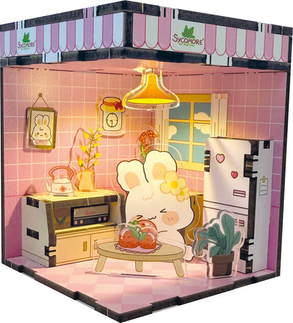 Sycomore Chibi mundo – Mini caja con conejo