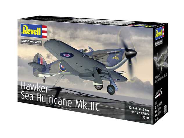 Plastic ModelKit Flugzeug 03768 - Hawker Sea Hurricane Mk.IIC (1:32)