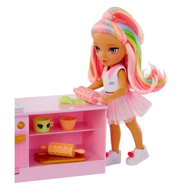 Rainbow High Littles Dessert Shop with Kandy Playset