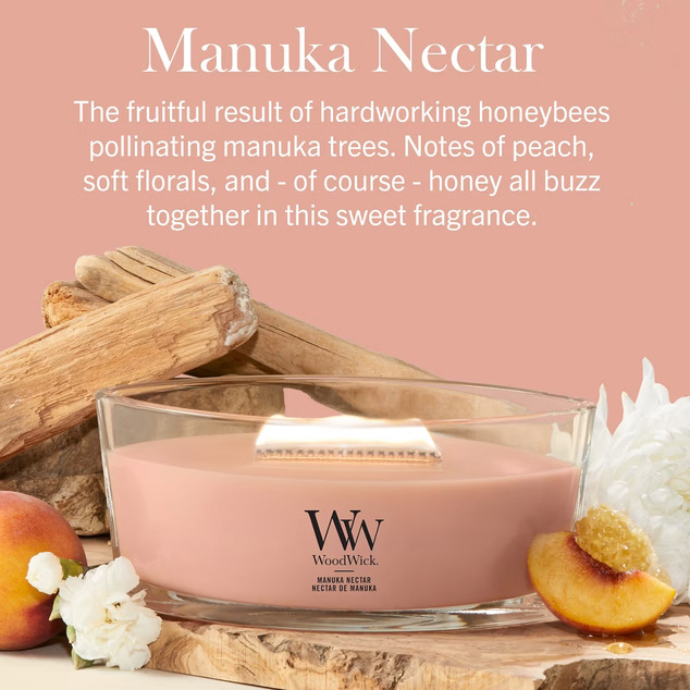 WW Kerze Schiff Manuka Nektar