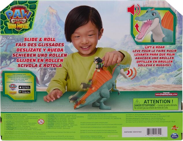 Spin Master Paw Patrol Grande Dino con Suoni e Rex