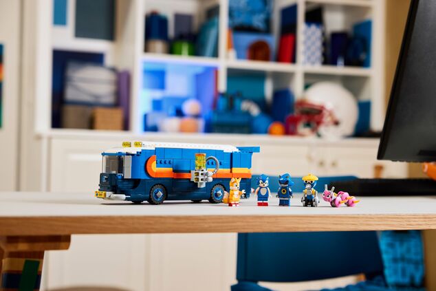 LEGO® Sonic the Hedgehog 77006 Veliteľské vozidlo tímu Sonic