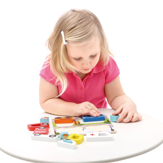 Bino 3D Puzzle, Rettungsfahrzeuge