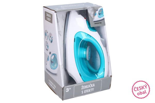 Žehlička s efekty 22 cm - český obal
