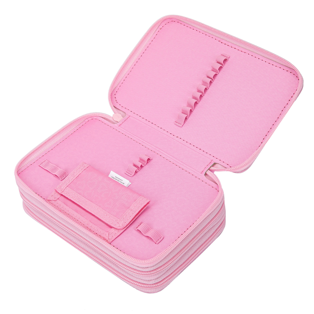 BAAGL Trousse scolaire à trois étages Hello Kitty Sweet Leopard GRS