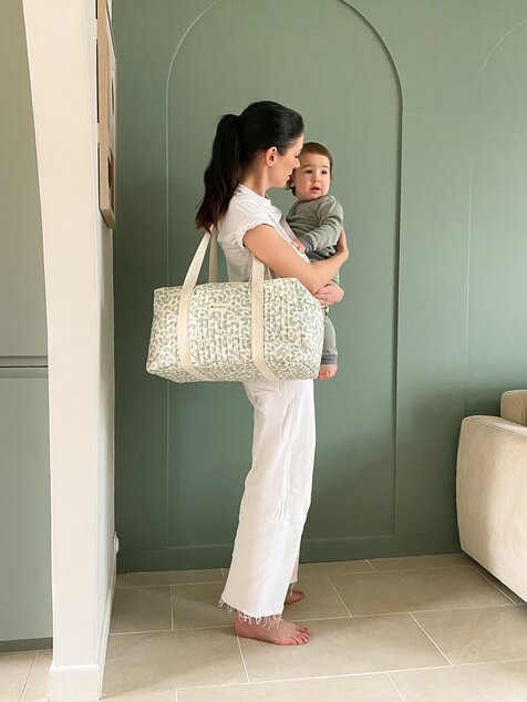 Borsa da weekend per mamme, Eucalyptus