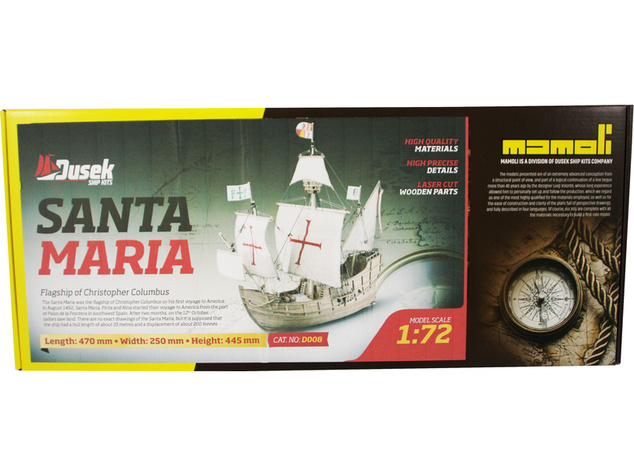 Dušok Santa Maria 1492 1:72 kit