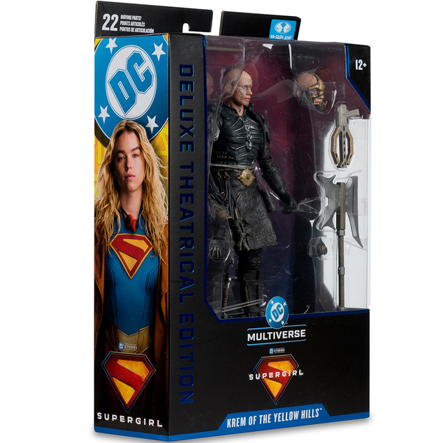 Supergirl (2026) DC Theatrical Deluxe Edition akční figurka Krem of the Yellow Hills 18 cm