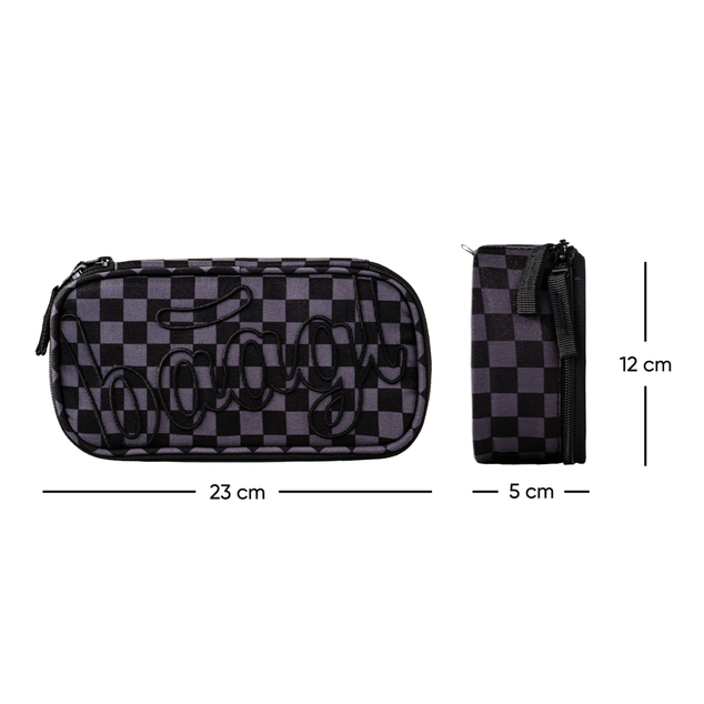 BAAGL Astuccio scolastico etui Ska grigio
