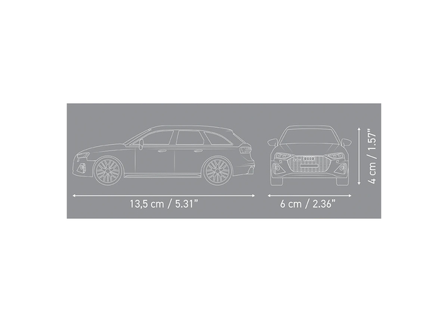 Cobi 24671 Audi RS4 Cycling Madnes, 1:35, 176 k, 2 f