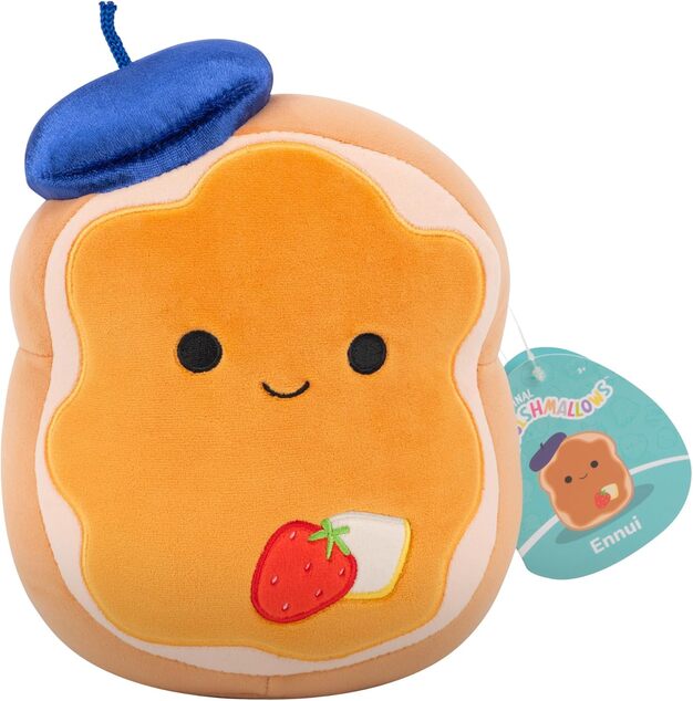 Squishmallows Francúzsky toast s baretom Ennui, 30 cm