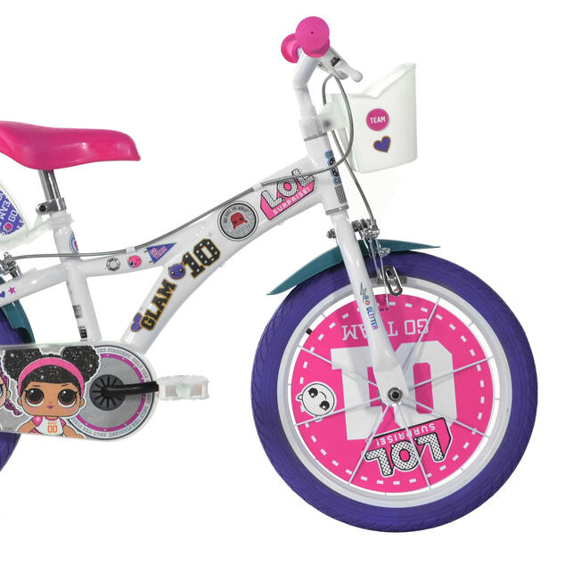 Dino Bikes - Detský bicykel 14" 614GLOL - LOL 2020