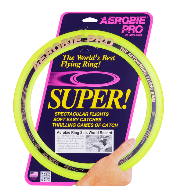 Flugkreis Aerobie PRO gelb