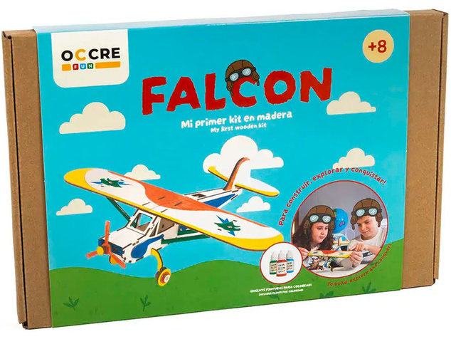 OCCRE Lietadlo Falcon stavebnica pre deti