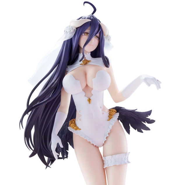 Bandai Overlord Glitter &amp; Glamours-Albedo-Wedding Ver.